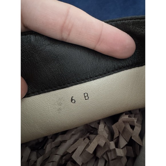 Chanel Vintage Interlocking CC Logo Y2K Black Leather Boots Size 6B - Picture 7 of 13